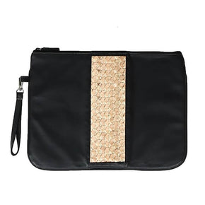 Cove Rattan Laptop Pouch PREORDER