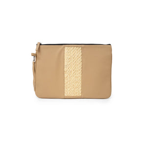 Cove Rattan Laptop Pouch PREORDER