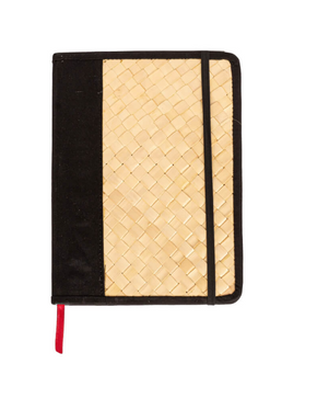 Cove Rattan & Leather Notebook PREORDER