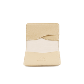 Cove Rattan & Leather Compact Wallet PREORDER