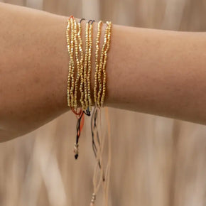 Terra Layered Bracelets in Gold