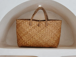 Isla Woven Handbag